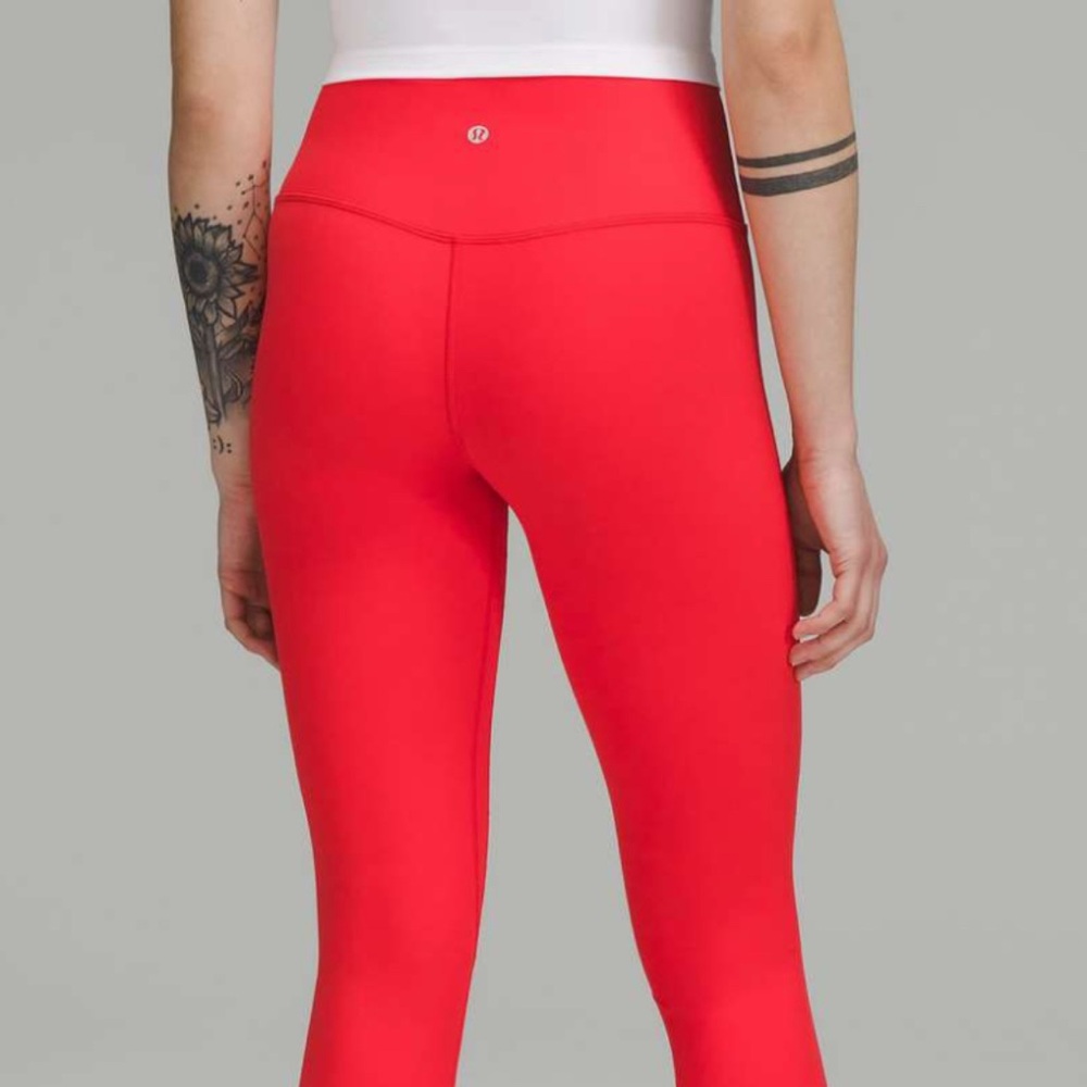 Lululemon Align leggings in Love Red
